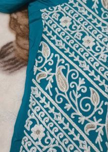 kashmiri Embroidered Kurta Set