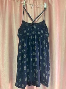 Paisley Print Midi Dress