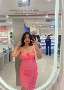 Pink Floral Dress