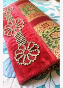 Elegant Brocade Clutch