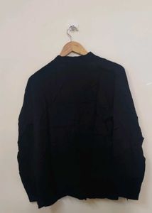 Pure Linen Black Kurta