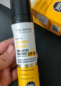 Dr. Seth's Ceramide &amp; Vitamin C Sunscreen SPF 50