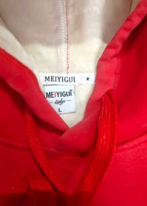 Girls Red Hoodie