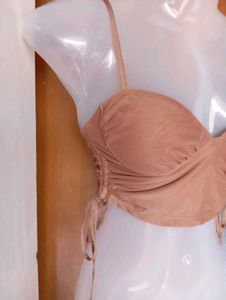 Ruched Mesh Cami Top