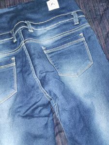 Stylish High Waist Denim Jeans