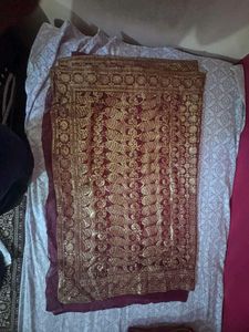 Exquisite Embroidered  party wear Saree