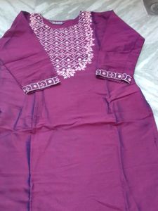 Elegant Embroidered Kurta Set