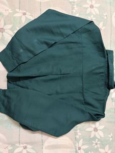 stylish Dark green casual shirt -Roadster