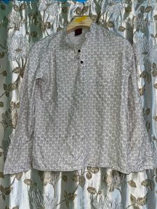 Men's Printed Kurta Shirt