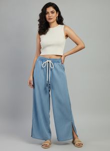 Light Wash Drawstring Pants