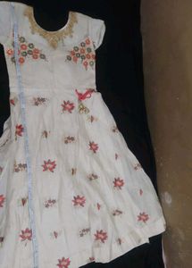 Elegant White Embroidered Lehenga Choli