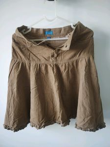 Imported Cordroy Skirt