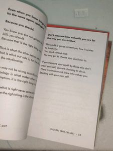 4 Personal Growth Books Set Combo