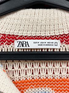 Retro Pattern Knit Polo Shirt