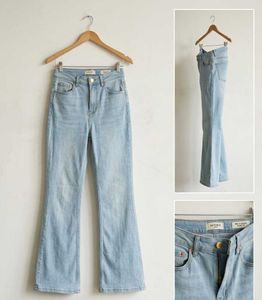 Light Wash Flare Jeans