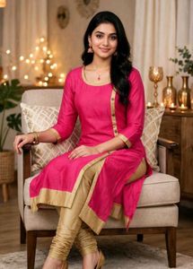 Stylish Pink Kurta