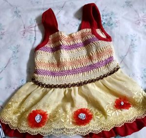 Baby frocks 0 - 6 months.