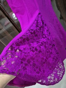 Elegant Purple Maxi Dress