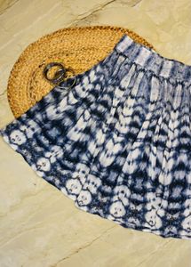 Tie-Dye Mini Skirt