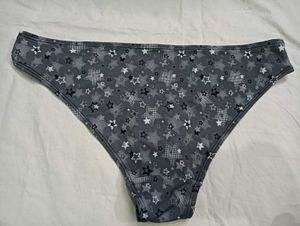 Grey Star 🤎Print Panties