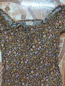 Vibrant Floral Print dress