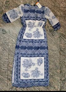 🎐Boho Blue &amp; White Outfit