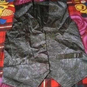 Elegant Black Waistcoat