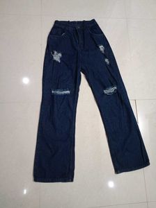 Ripped Dark Wash Jeans