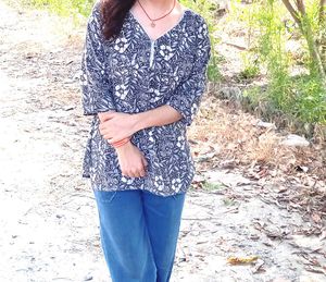 Stylish Printed Kurta
