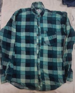 Men's Plaid Long-Sleeve Shirt