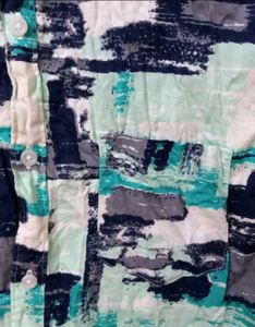 Men's Short Sleeve Printed Shirt