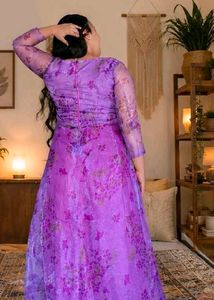 floral gown