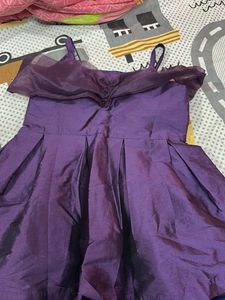 Beautiful Purple Gown