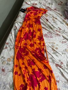 Vibrant Floral Maxi Dress