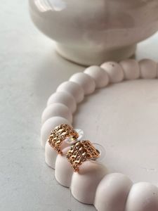 Brinze gold Stud Earrings
