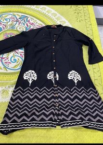 black Kurti Set for Women/ girl