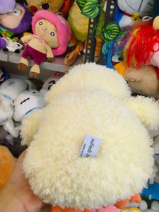 Cute Fluffy Yellow Duck Plush Toy