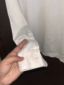 Classic White Button-Up Shirt