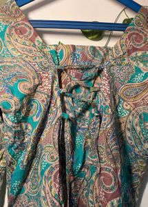 Bohemian Paisley Print Kurta