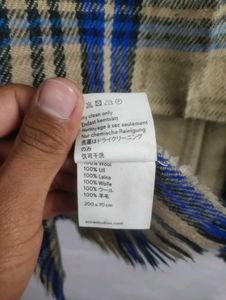 Acne Studios Plaid Shawl