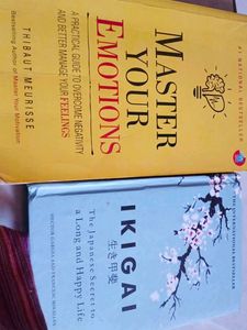 😄Master Your Emotions & Ikigai Books😁