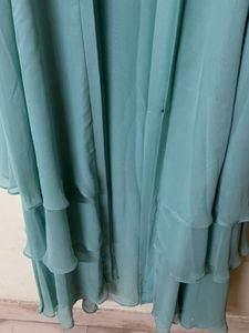 Imported 🇦🇪Elegant Teal Abaya Set
