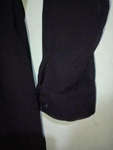 Assymetrical High Low Pretty Black Dress