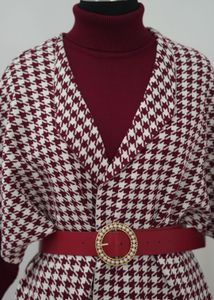 Chic Houndstooth Coat