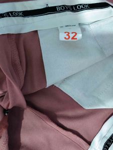 men's Pink Trousers