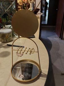 Gold Bunny Ear Jewelry Stand