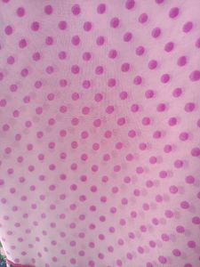 Pink And Purple Dotted Saree