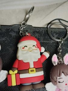 Cute Angel &amp; Santa Keychains 3