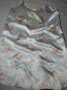 Silky Floral Nightdress
