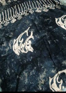 Unique Batik Print Scarf